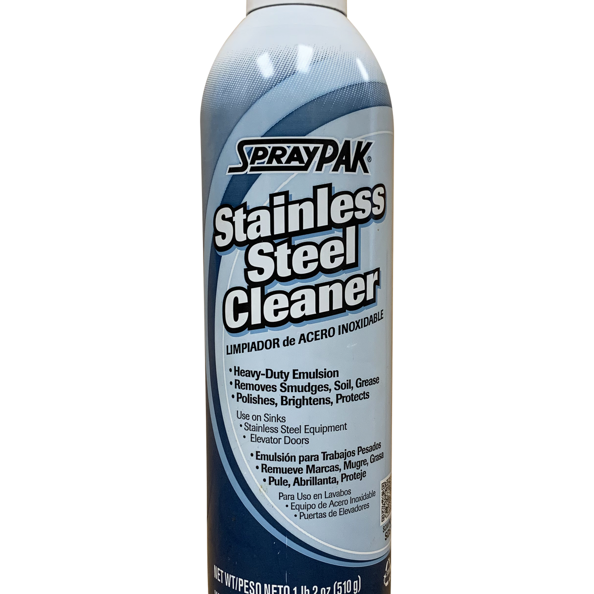 SprayPak Stainless Steel Cleaner Aerosol Dynasol